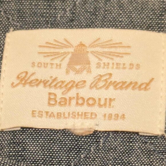 Heritage Barbour Modern Country Pippa Quilted Jacket L w Logo Snaps - Picture 11 of 15